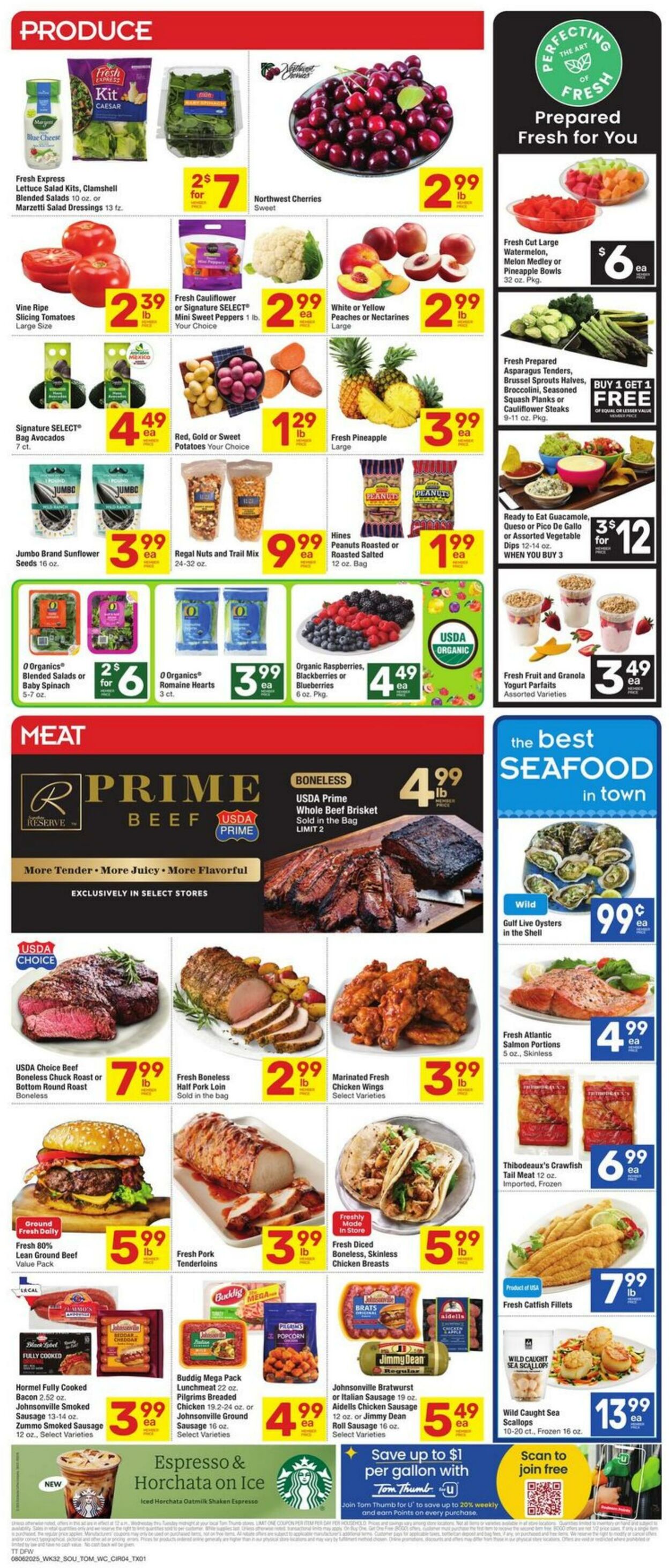 Weekly ad Tom Thumb 08/06/2025 - 08/12/2025