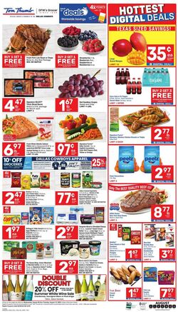Weekly ad Tom Thumb 08/06/2025 - 08/12/2025
