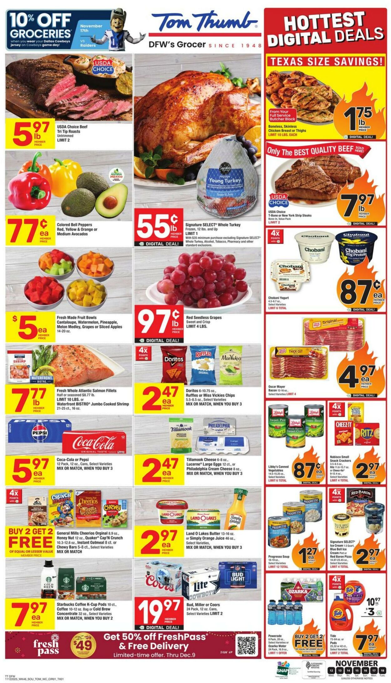 Weekly ad Tom Thumb 11/12/2025 - 11/18/2025
