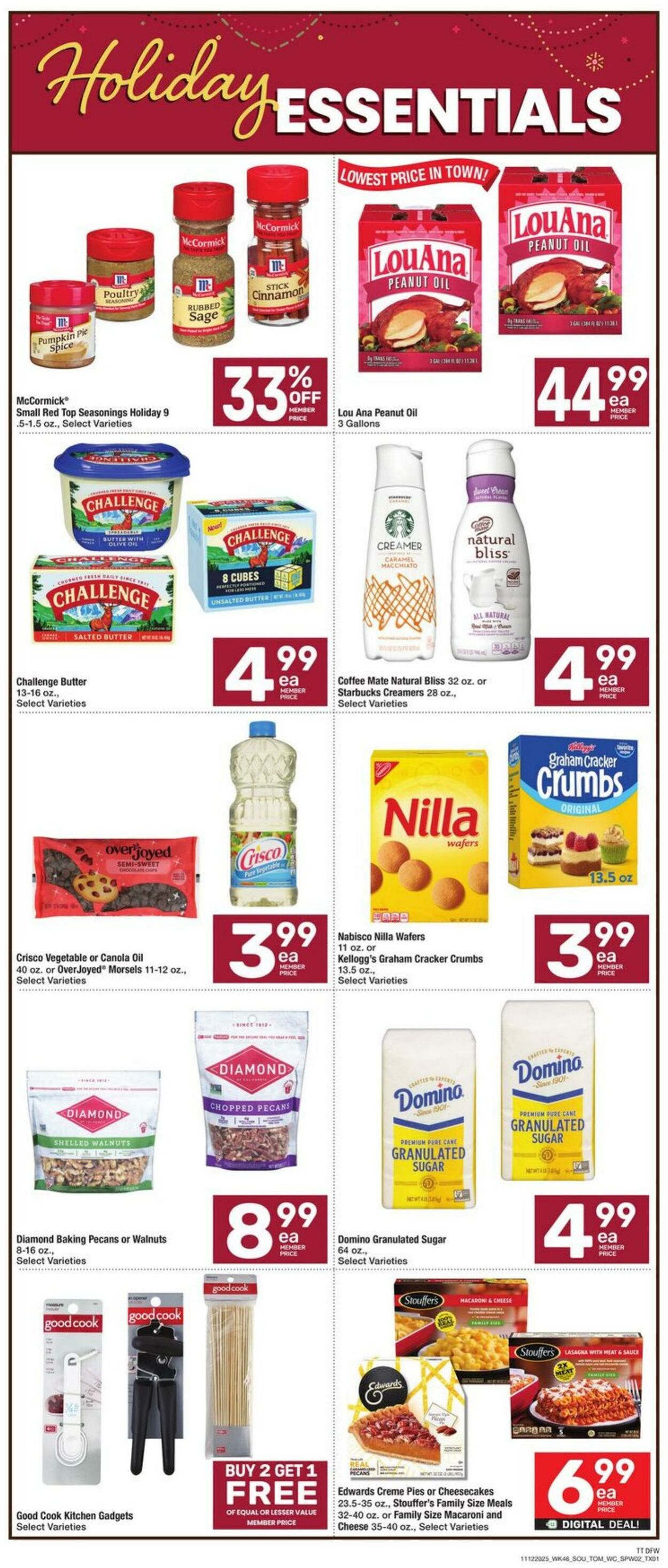 Weekly ad Tom Thumb 11/12/2025 - 11/18/2025