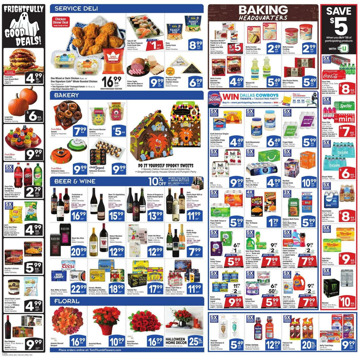 Weekly ad Tom Thumb 10/16/2024 - 10/22/2024