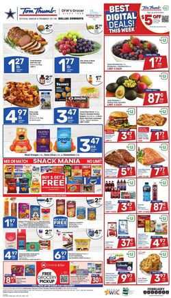 Weekly ad Tom Thumb 01/01/2024 - 12/31/2024