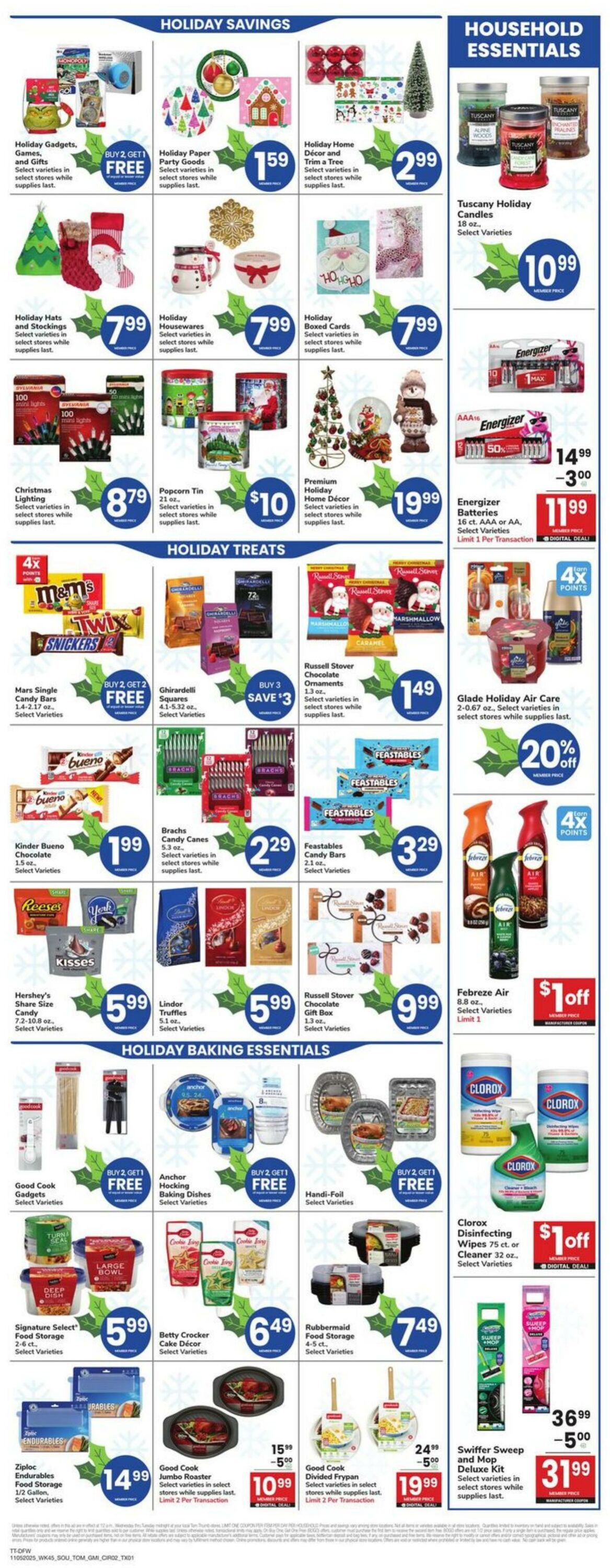 Weekly ad Tom Thumb 11/05/2025 - 11/11/2025