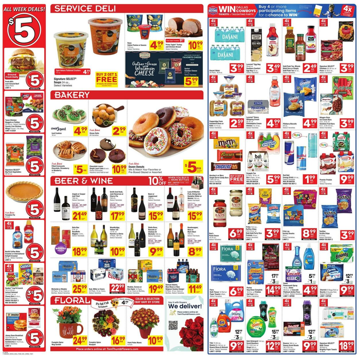 Weekly ad Tom Thumb 11/05/2025 - 11/11/2025