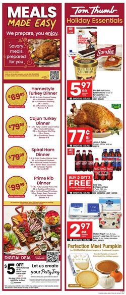 Weekly ad Tom Thumb 12/26/2025 - 12/31/2025