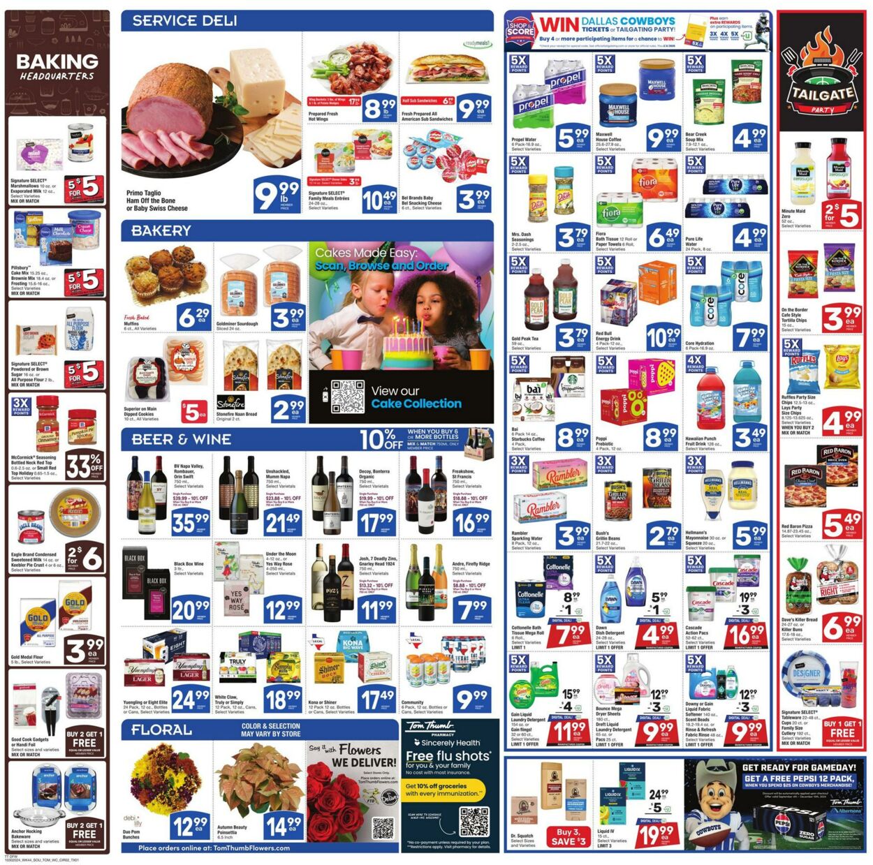 Weekly ad Tom Thumb 10/30/2024 - 11/05/2024