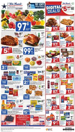 Weekly ad Tom Thumb 10/25/2023 - 10/31/2023