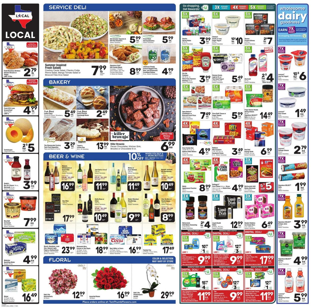 Weekly ad Tom Thumb 07/05/2024 - 07/09/2024