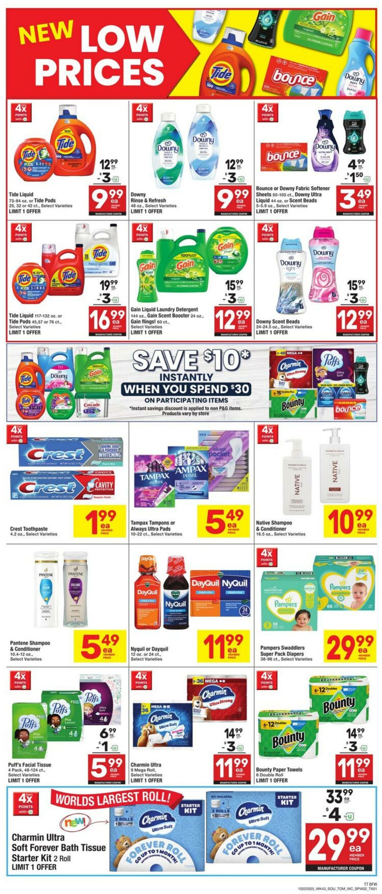 Weekly ad Tom Thumb 10/22/2025 - 10/28/2025