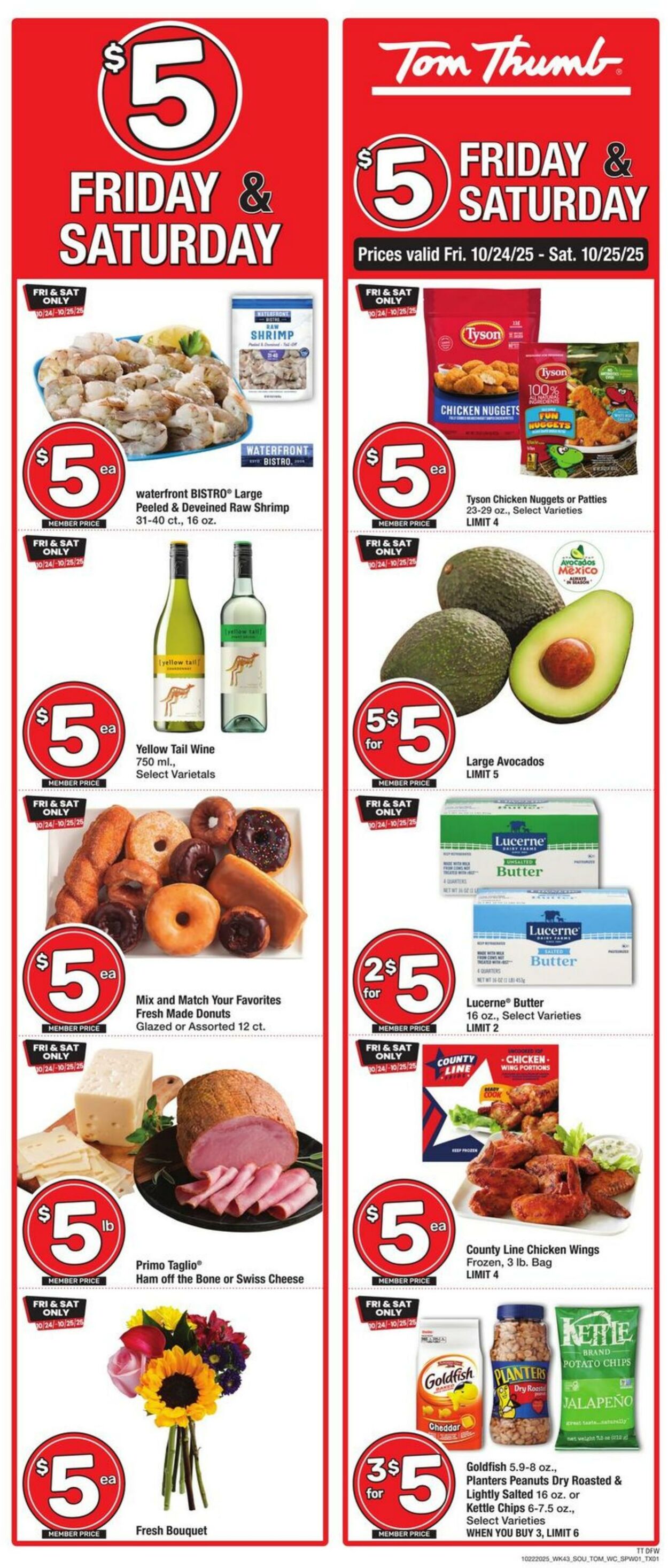Weekly ad Tom Thumb 10/22/2025 - 10/28/2025