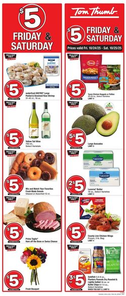 Weekly ad Tom Thumb 12/26/2025 - 12/31/2025