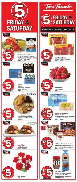 Weekly ad Tom Thumb 12/26/2025 - 12/31/2025