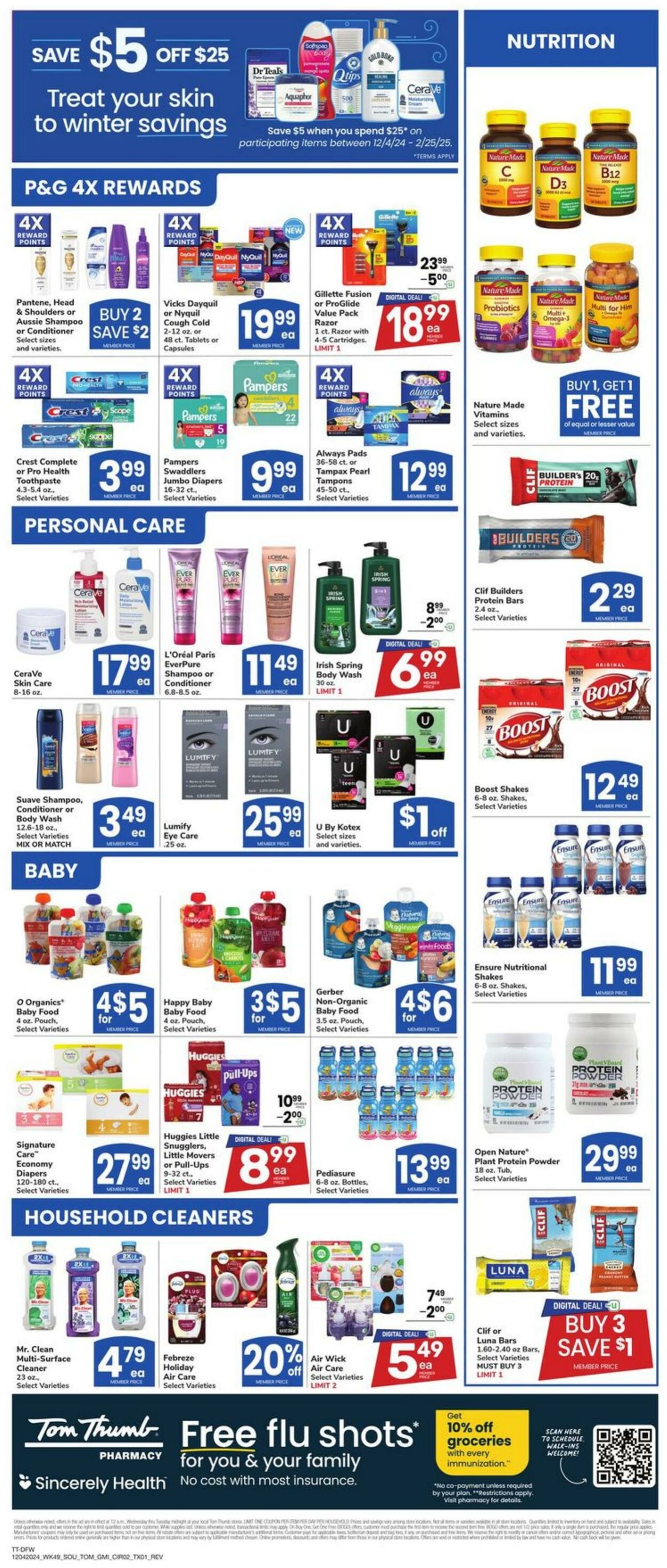 Weekly ad Tom Thumb 12/04/2024 - 12/10/2024