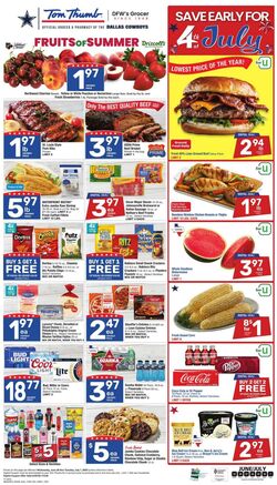 Weekly ad Tom Thumb 06/25/2025 - 07/01/2025