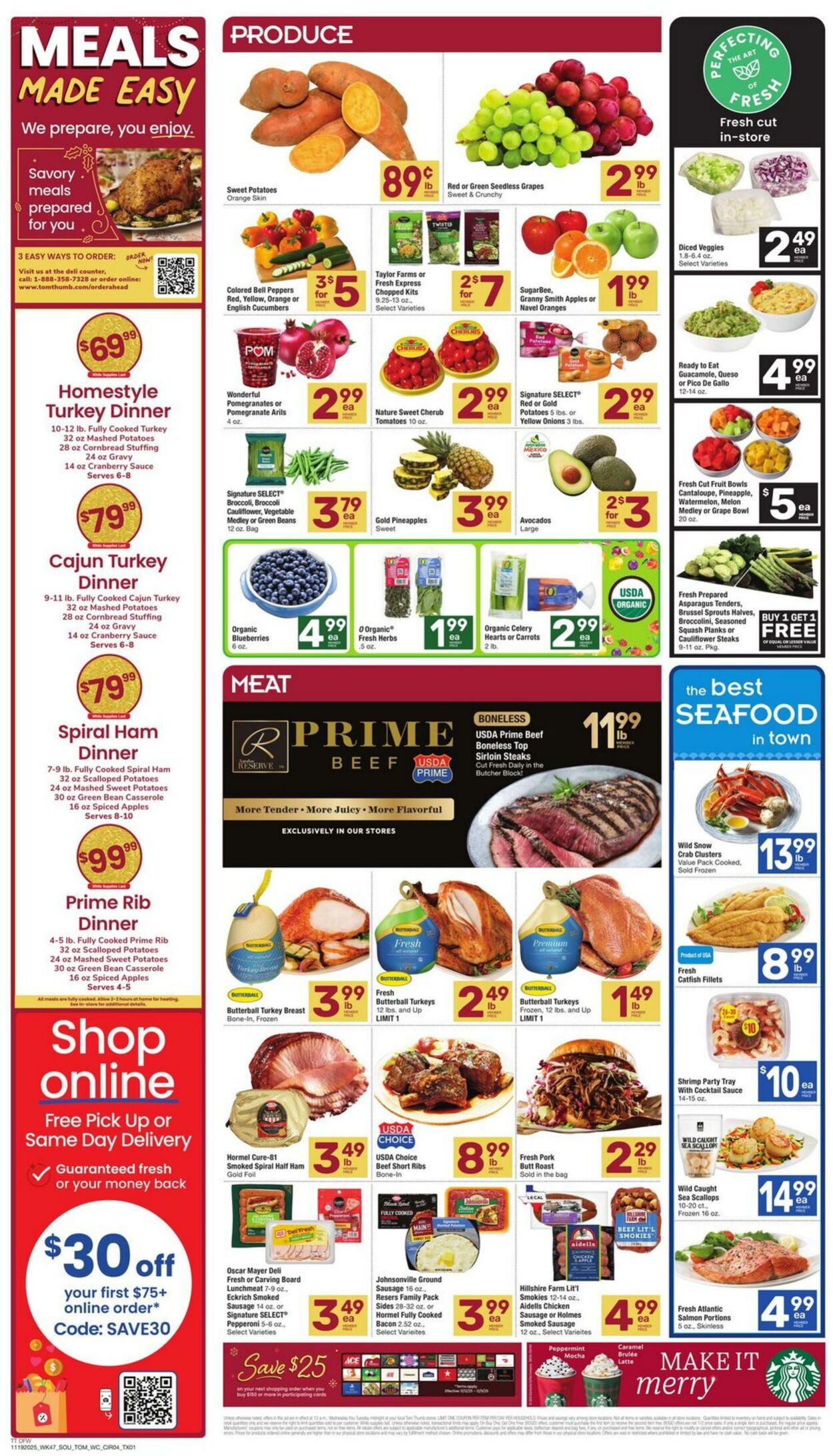 Weekly ad Tom Thumb 11/19/2025 - 11/27/2025