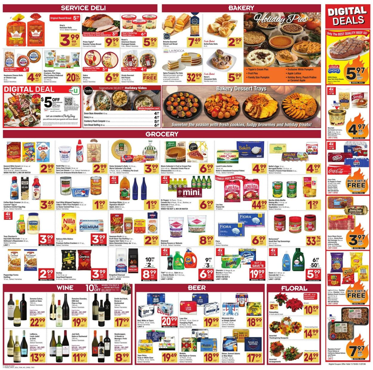 Weekly ad Tom Thumb 11/19/2025 - 11/27/2025