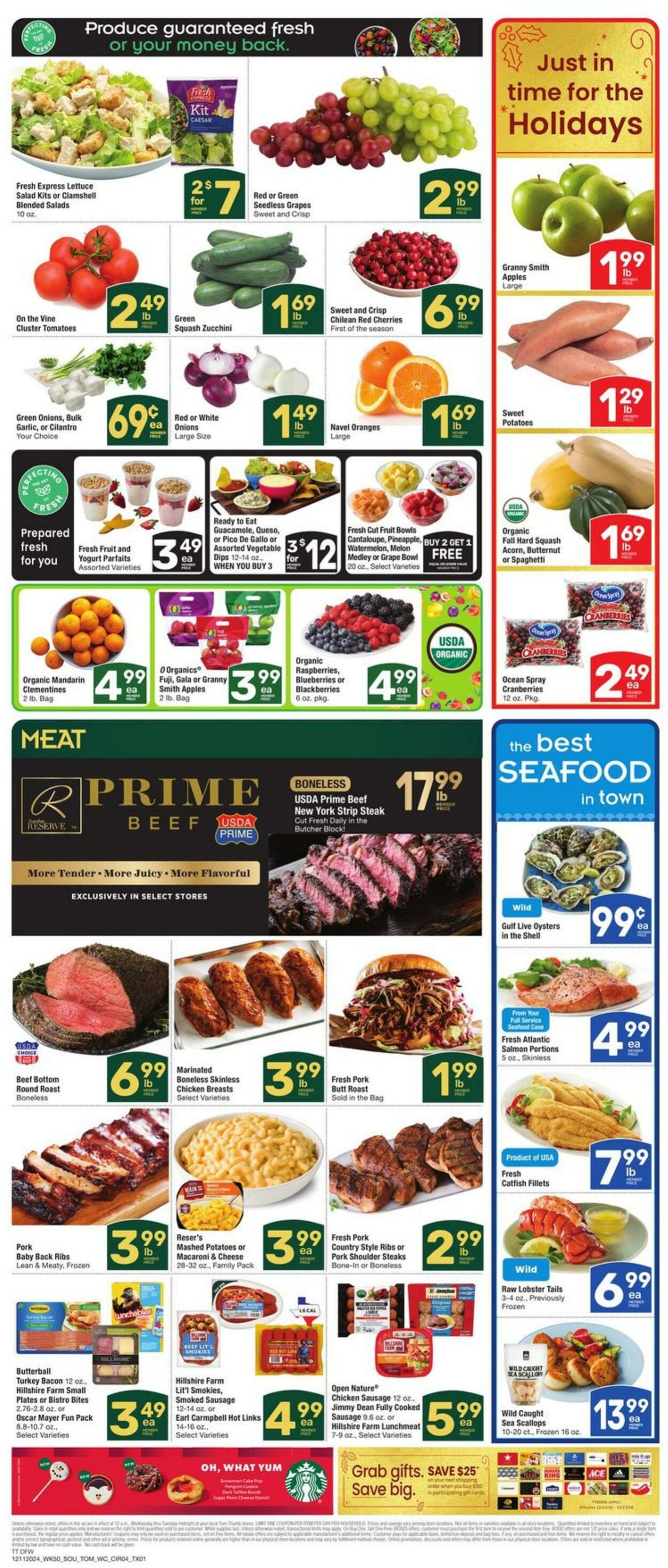 Weekly ad Tom Thumb 12/11/2024 - 12/17/2024