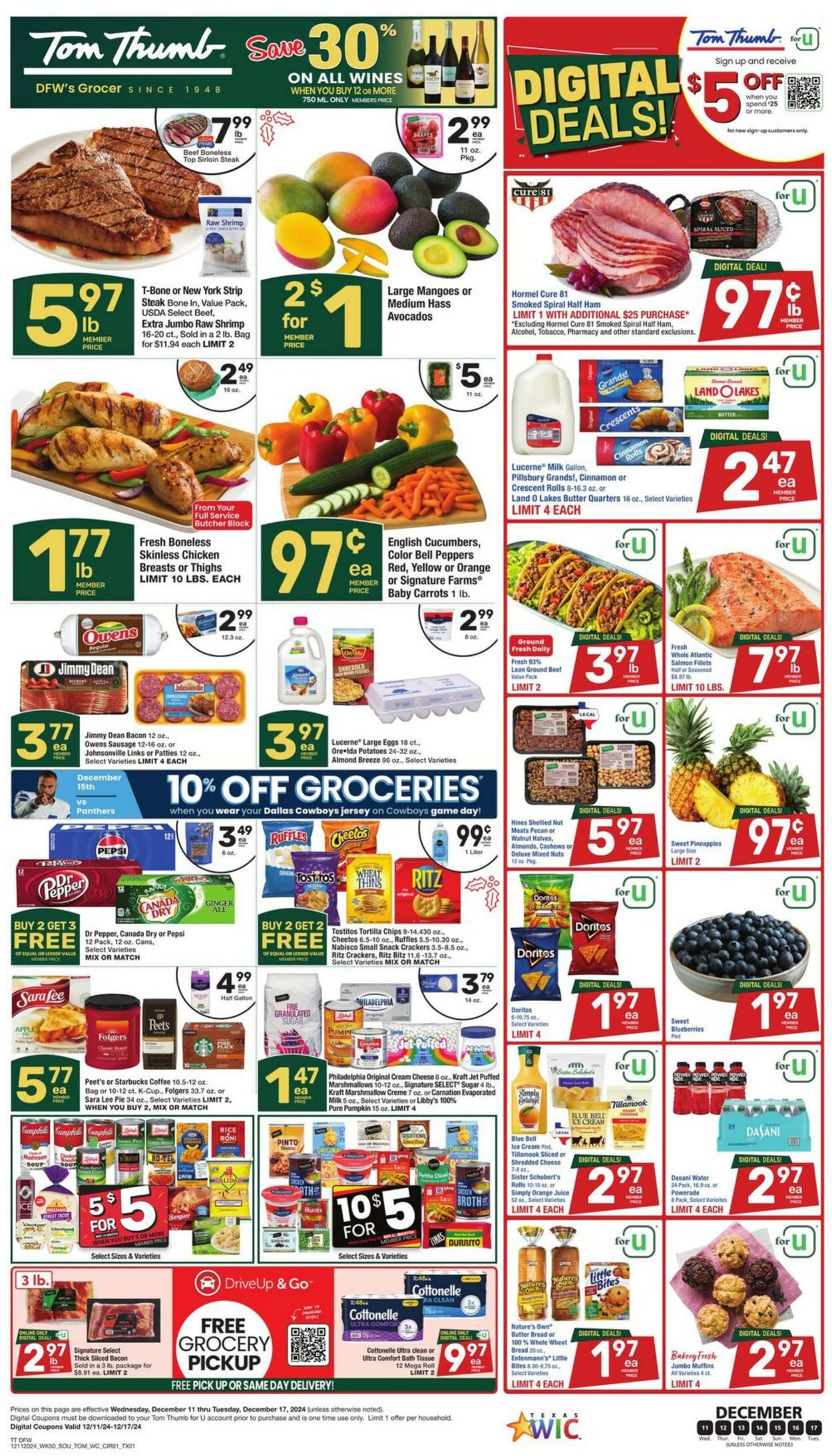 Tom Thumb Promotional weekly ads