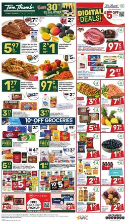 Weekly ad Tom Thumb 12/11/2024 - 12/17/2024