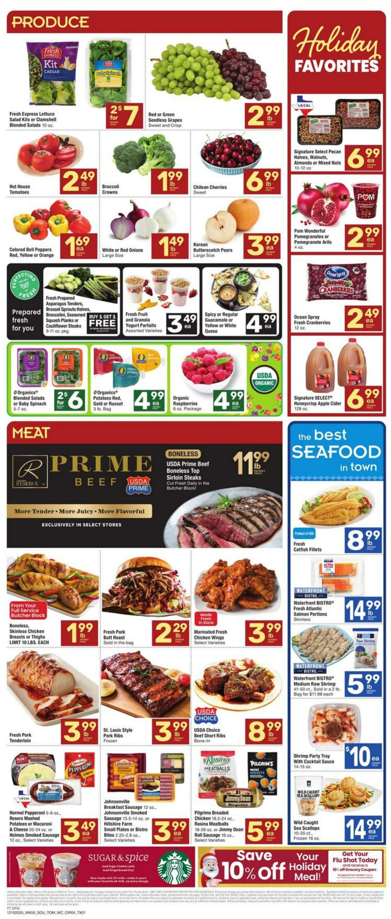 Weekly ad Tom Thumb 12/10/2025 - 12/16/2025