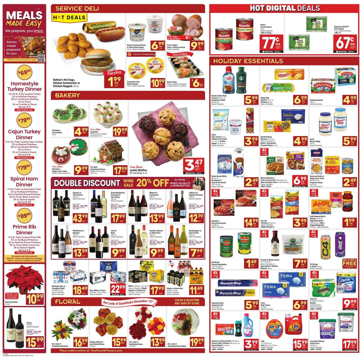 Weekly ad Tom Thumb 12/10/2025 - 12/16/2025