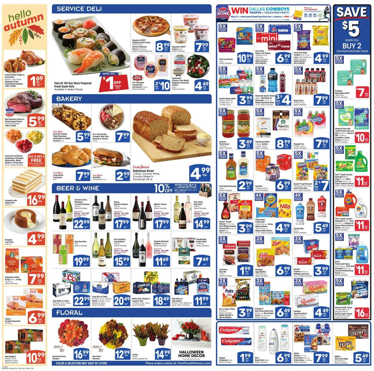 Weekly ad Tom Thumb 09/18/2024 - 09/24/2024