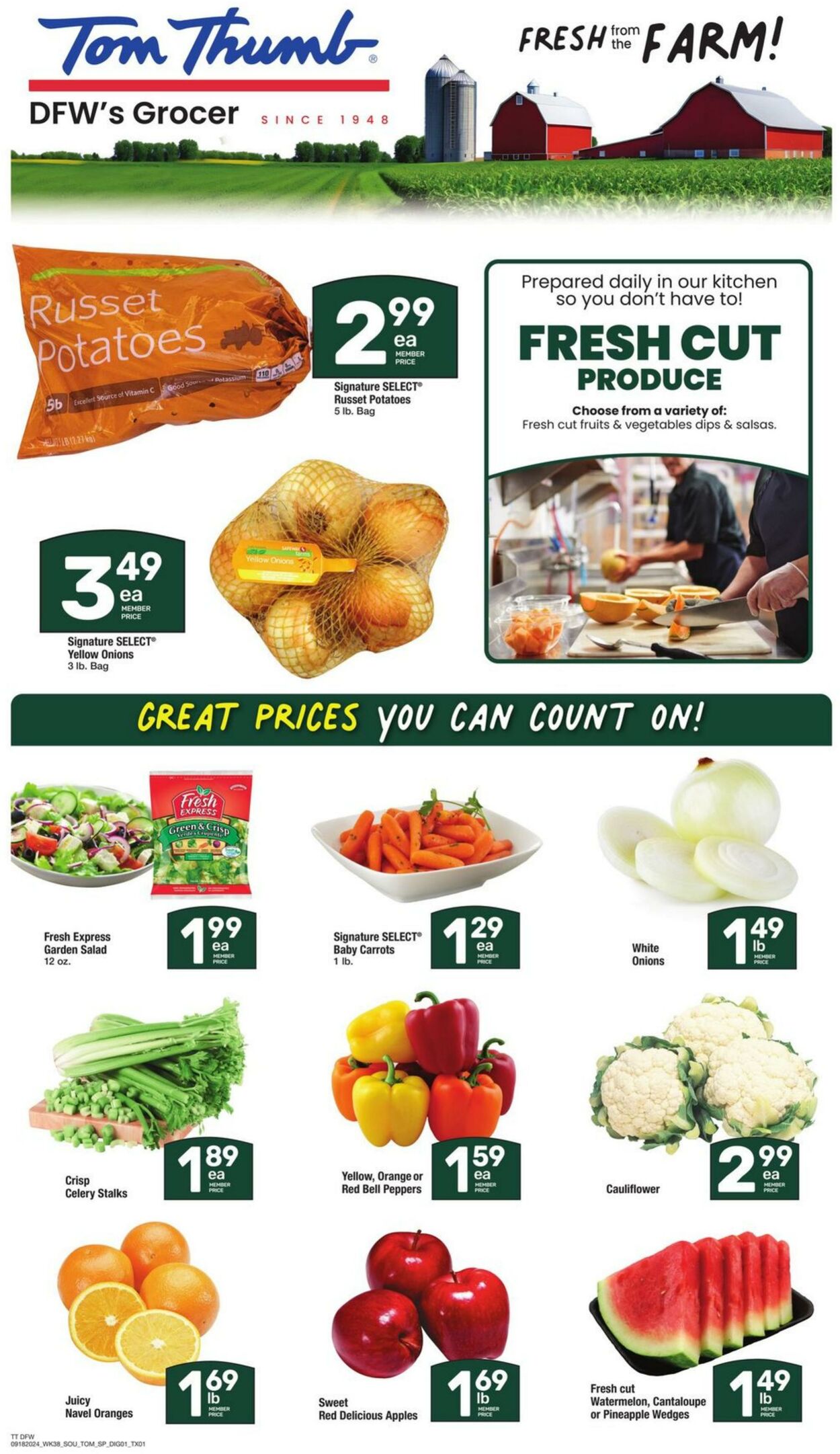 Weekly ad Tom Thumb 09/18/2024 - 09/24/2024