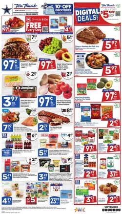 Weekly ad Tom Thumb 08/14/2024 - 08/20/2024