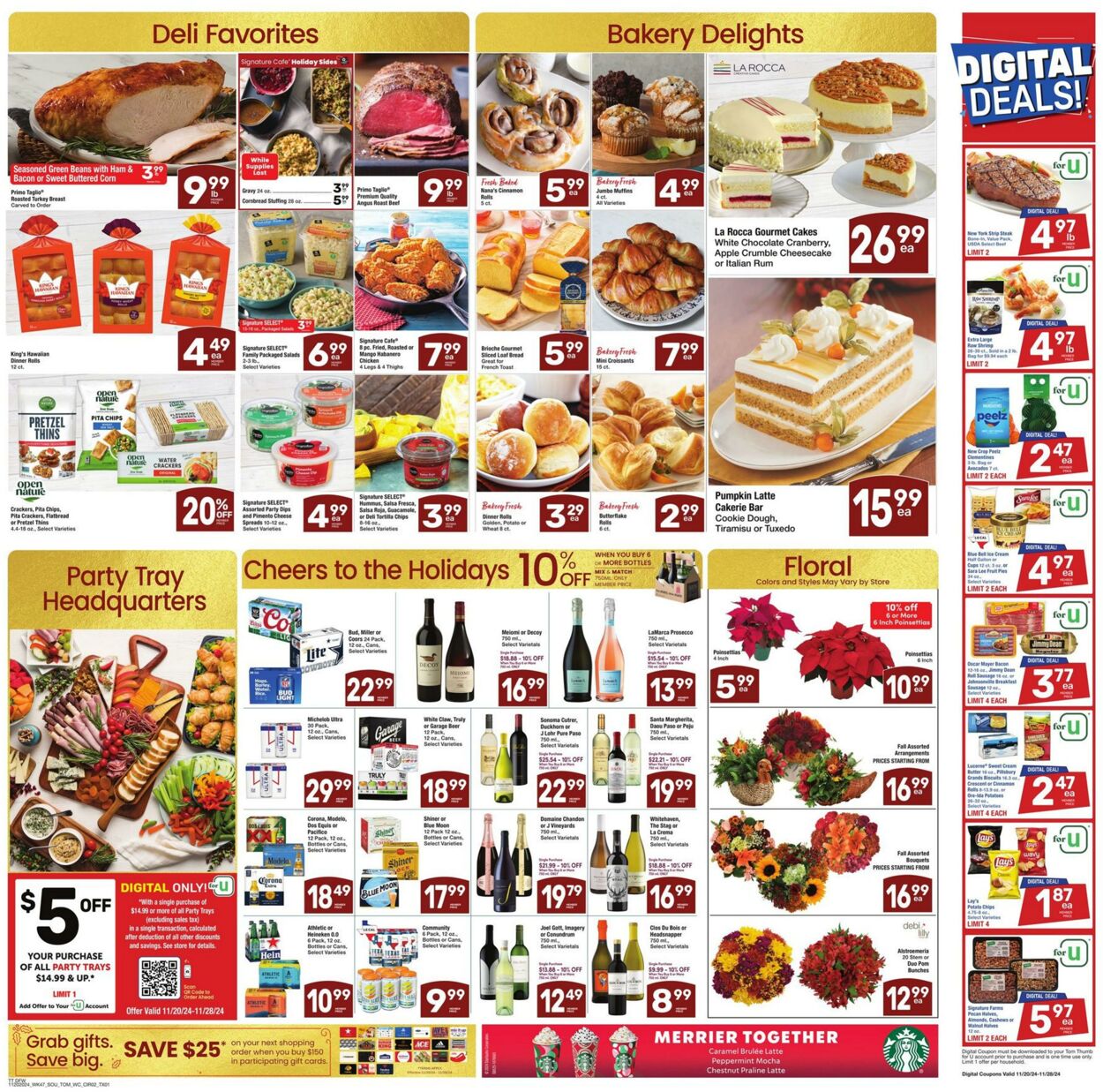 Weekly ad Tom Thumb 11/20/2024 - 11/28/2024