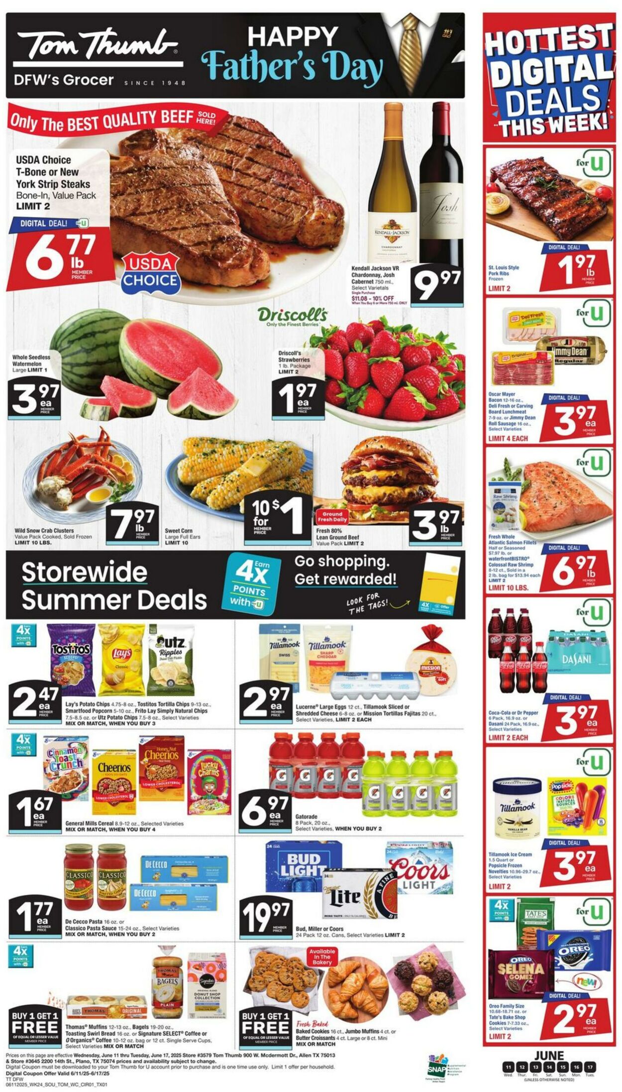 Weekly ad Tom Thumb 06/11/2025 - 06/17/2025