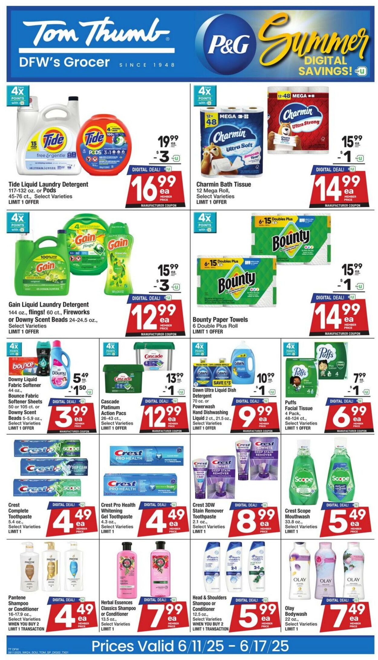 Weekly ad Tom Thumb 06/11/2025 - 06/17/2025
