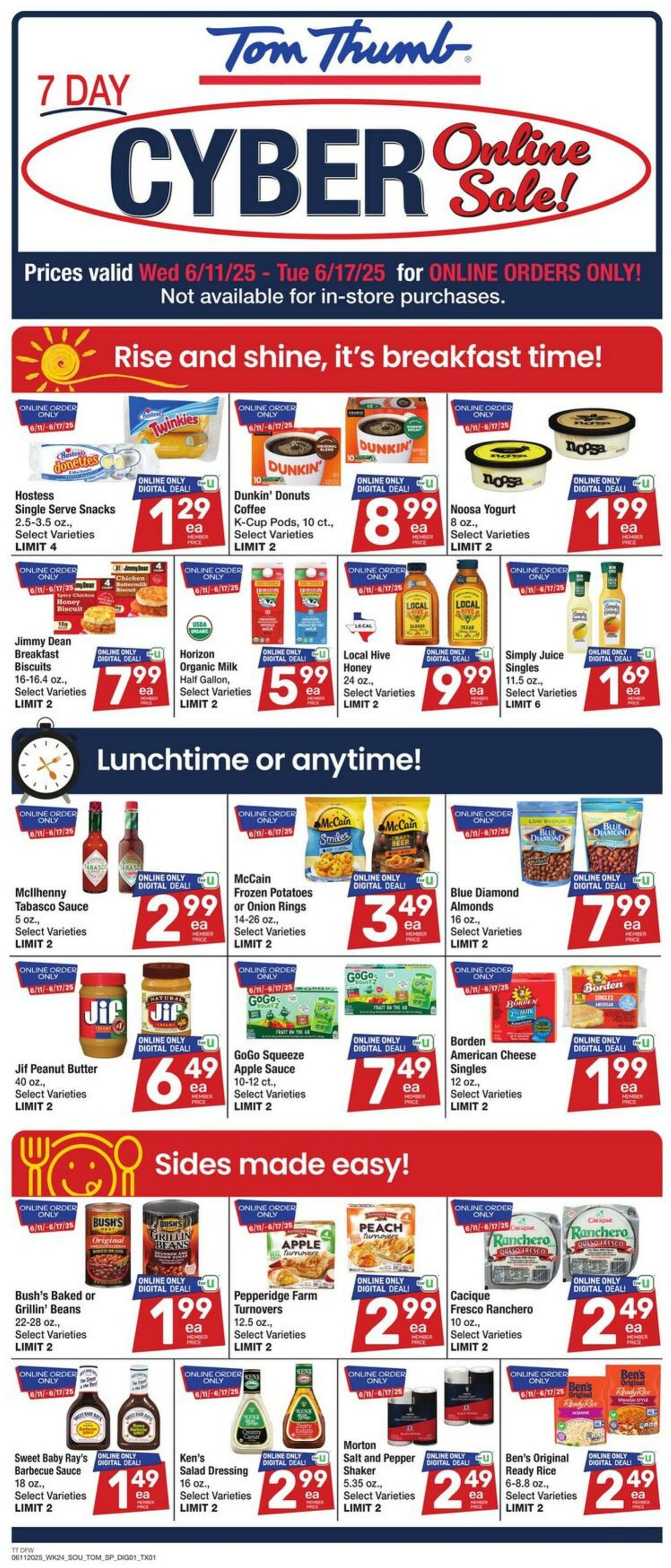 Weekly ad Tom Thumb 06/11/2025 - 06/17/2025