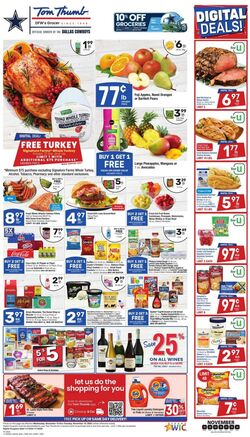 Weekly ad Tom Thumb 11/13/2024 - 11/19/2024