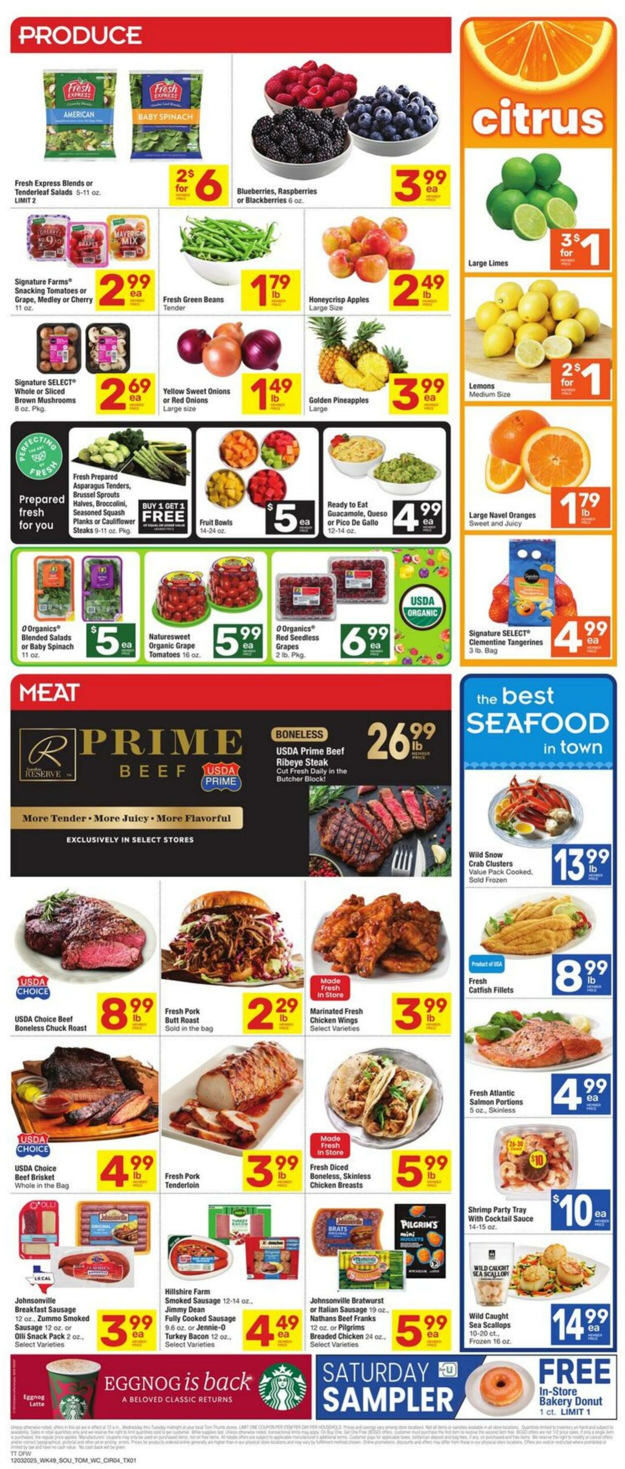 Weekly ad Tom Thumb 12/03/2025 - 12/09/2025