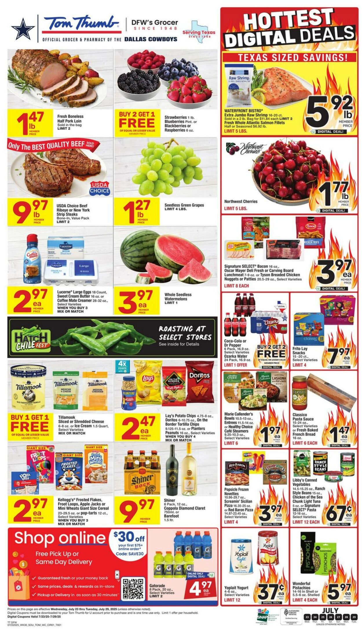Weekly ad Tom Thumb 07/23/2025 - 07/29/2025