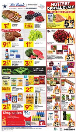 Weekly ad Tom Thumb 07/23/2025 - 07/29/2025