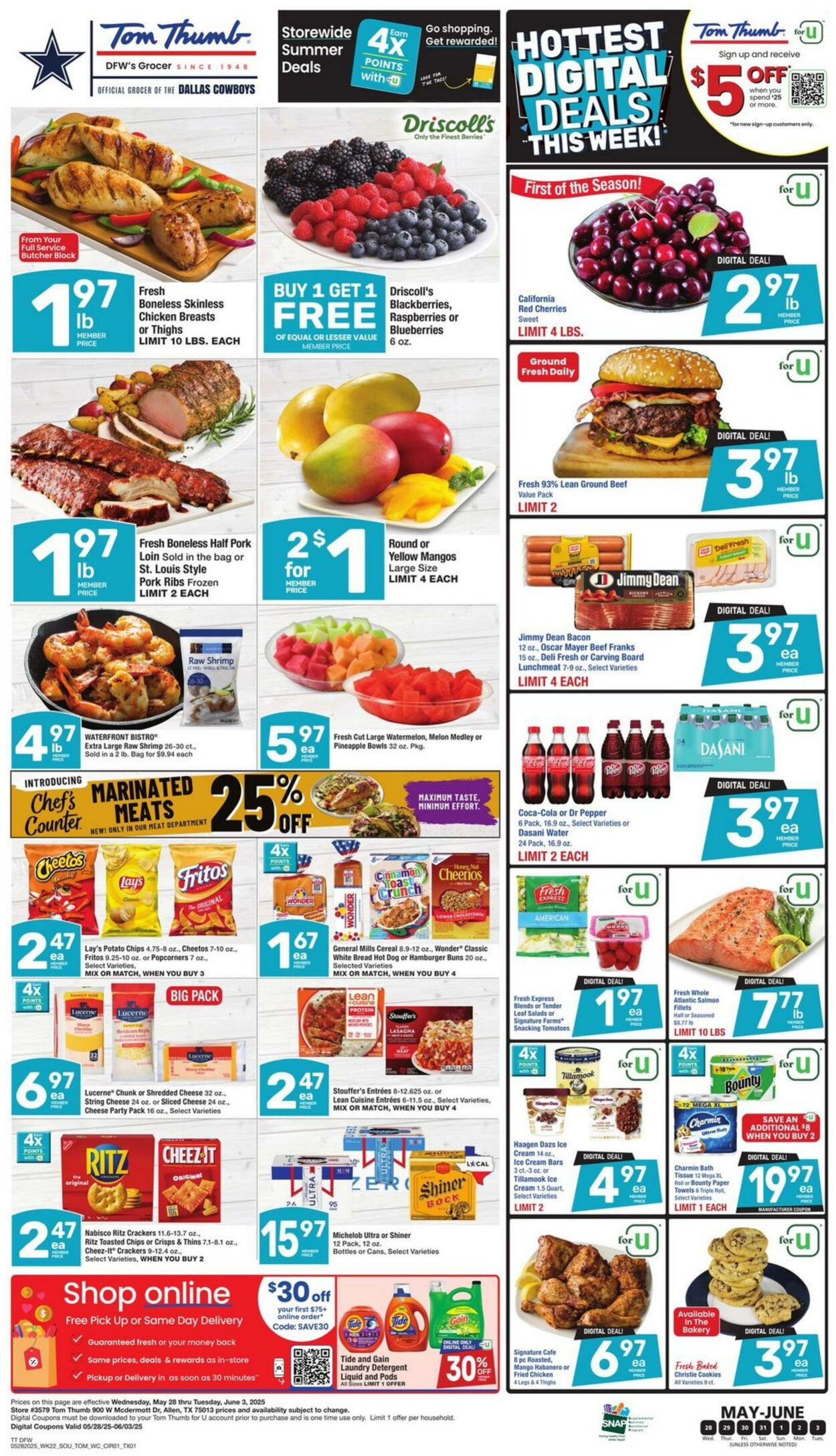 Weekly ad Tom Thumb 05/28/2025 - 06/03/2025