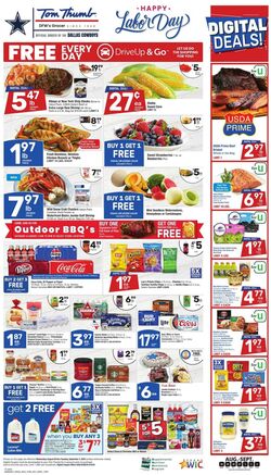 Weekly ad Tom Thumb 08/21/2024 - 08/27/2024