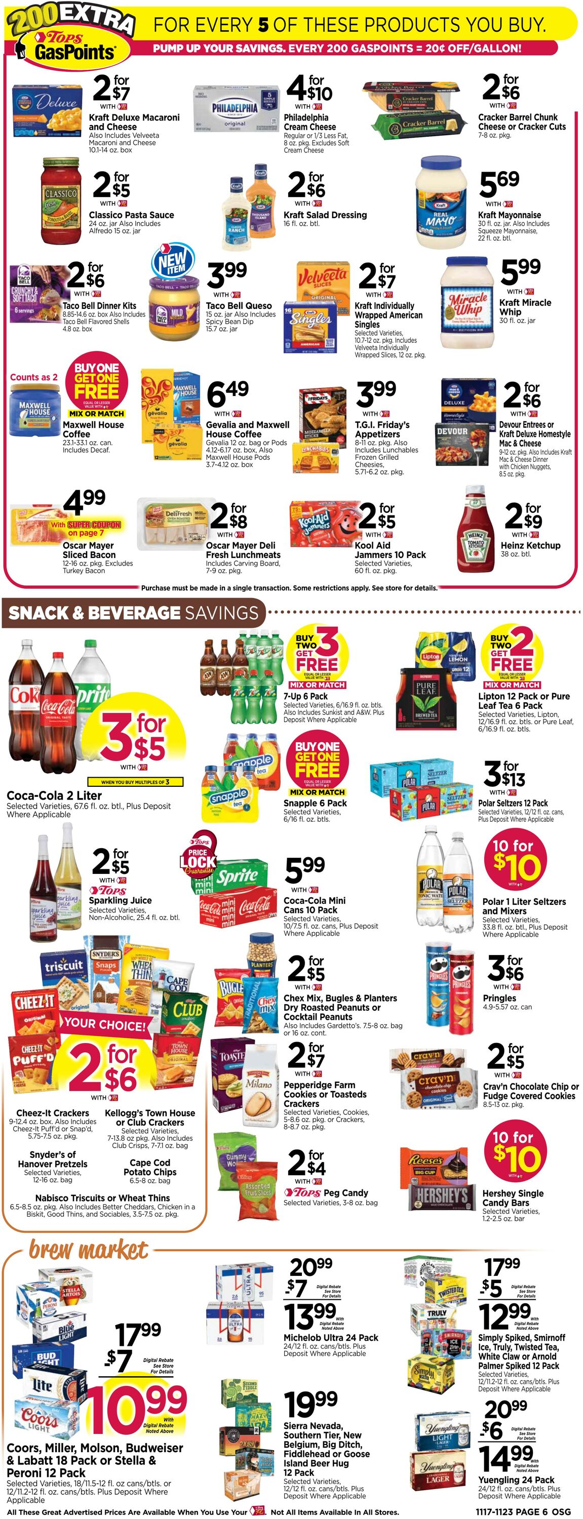 Weekly ad Tops Friendly Markets 11/17/2024 - 11/23/2024