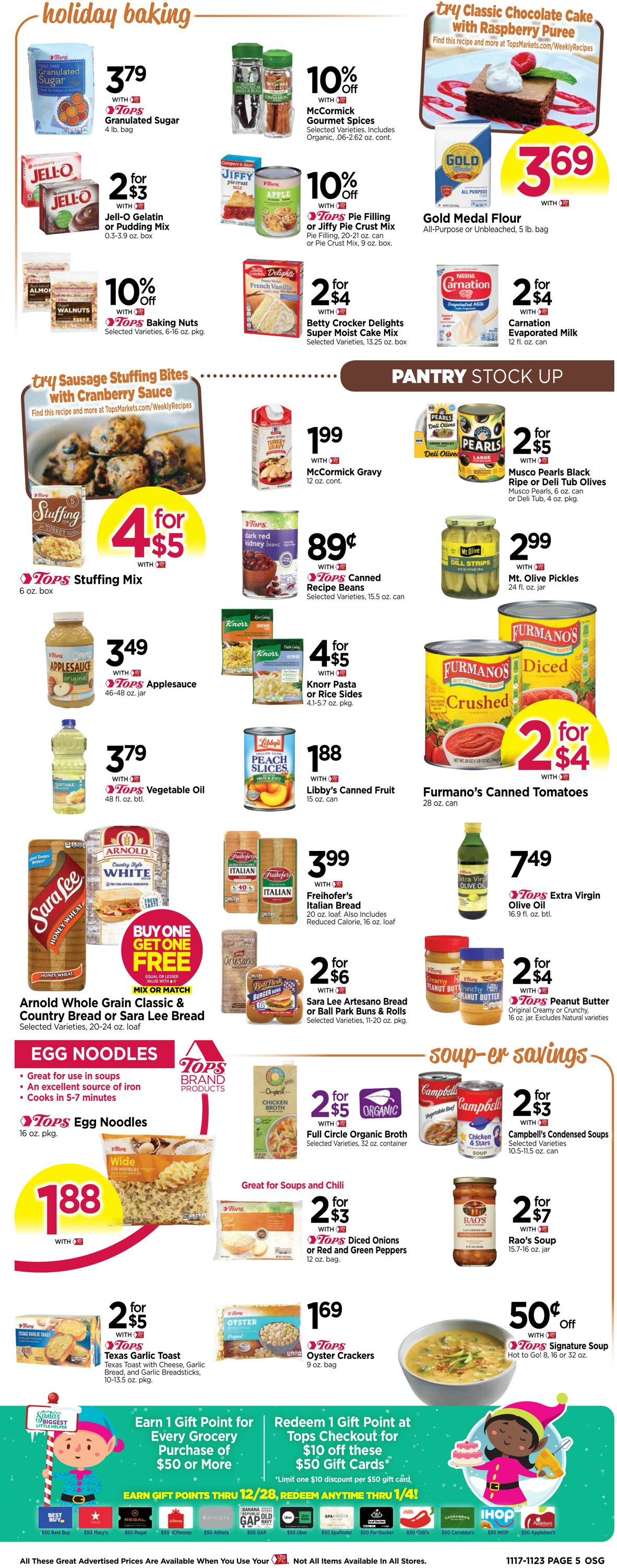 Weekly ad Tops Friendly Markets 11/17/2024 - 11/23/2024