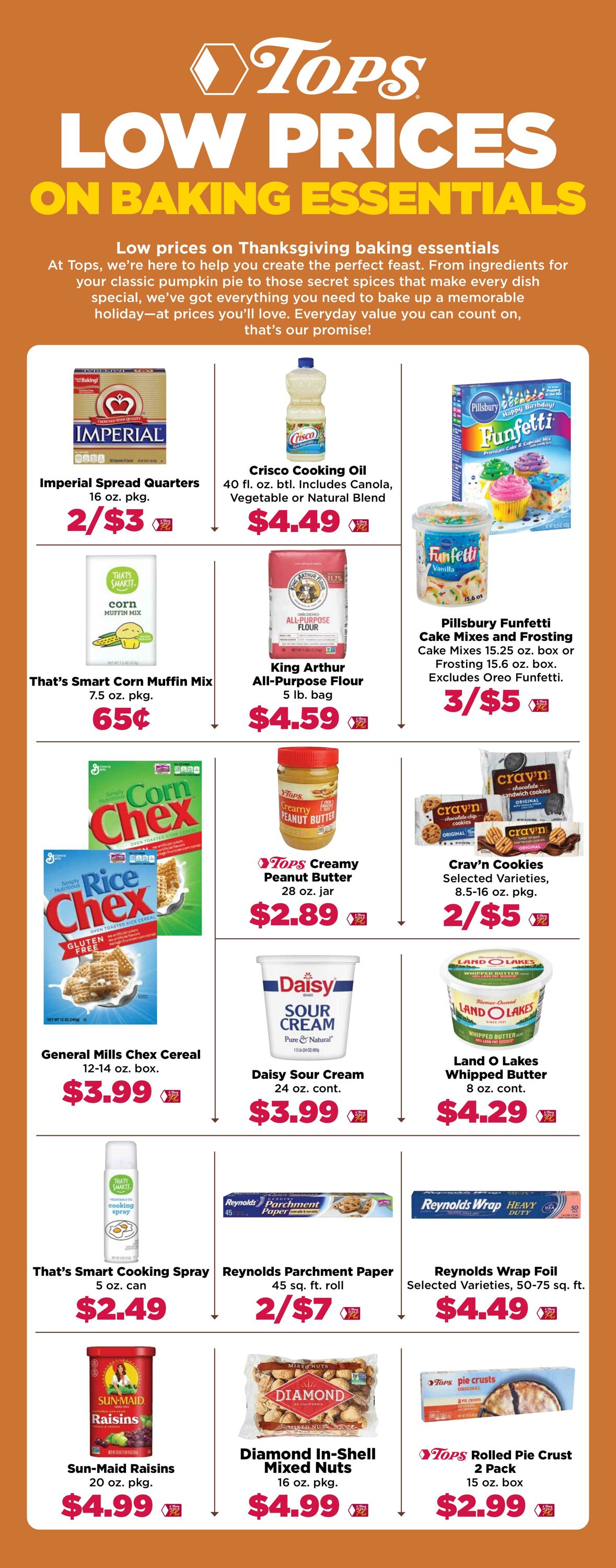 Weekly ad Tops Friendly Markets 11/17/2024 - 11/23/2024