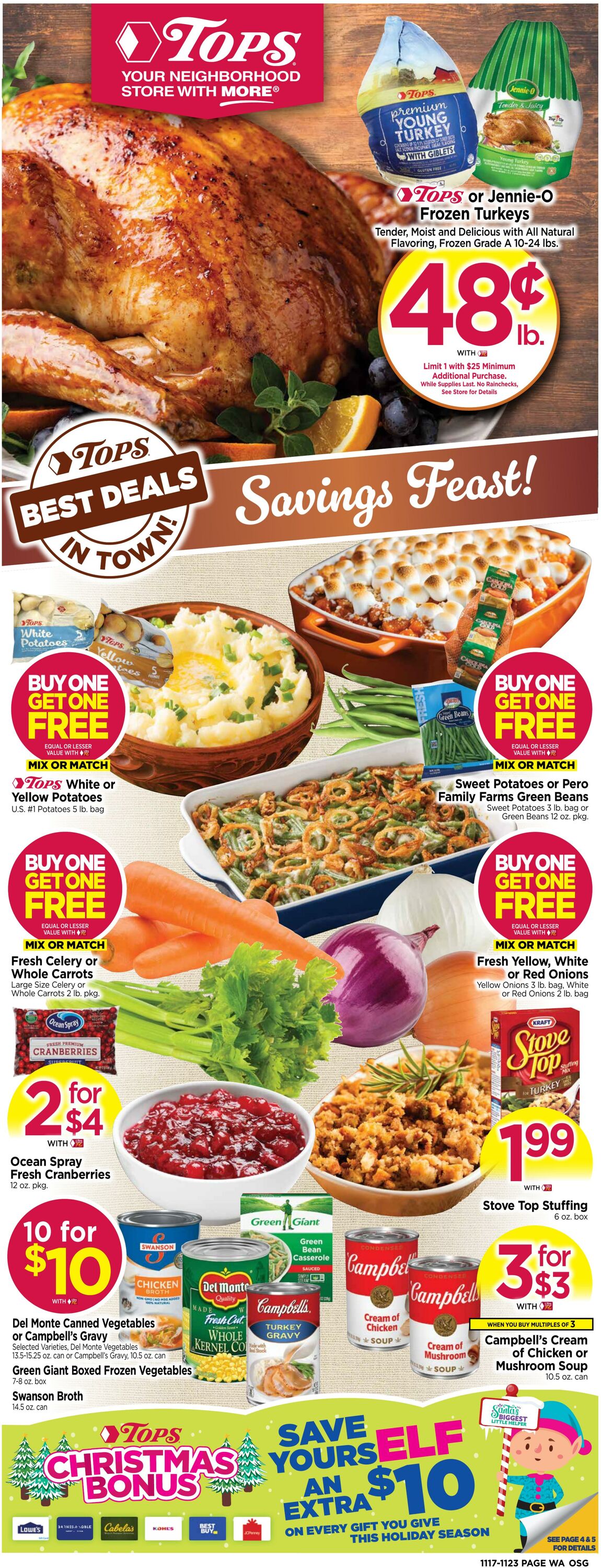 Tops Friendly Markets Promotional weekly ads