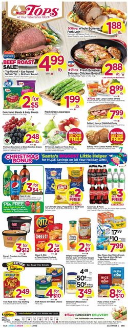 Weekly ad Tops Friendly Markets 11/13/2022-11/19/2022