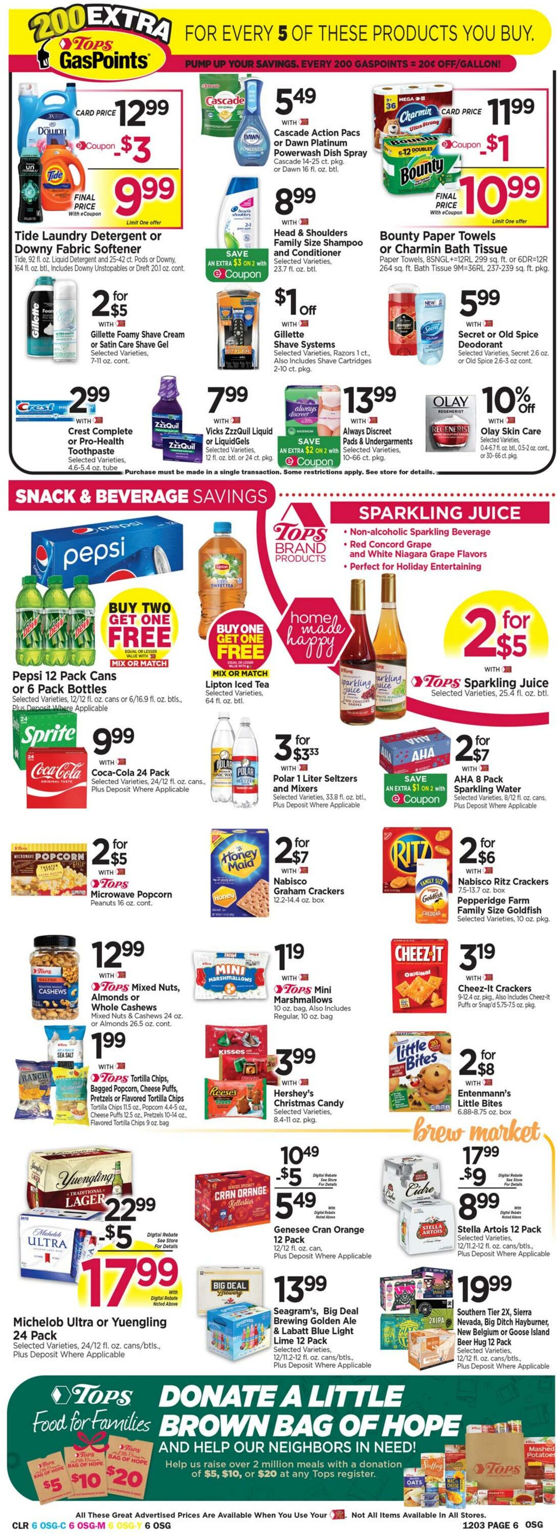 Weekly ad Tops Friendly Markets 11/27/2022 - 12/03/2022