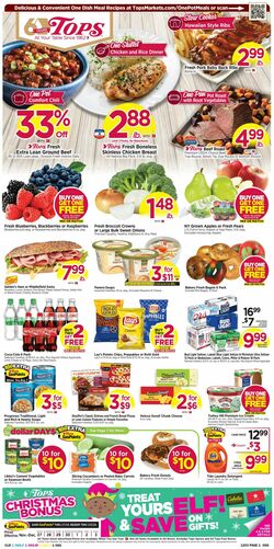Weekly ad Tops Friendly Markets 11/27/2022-12/03/2022