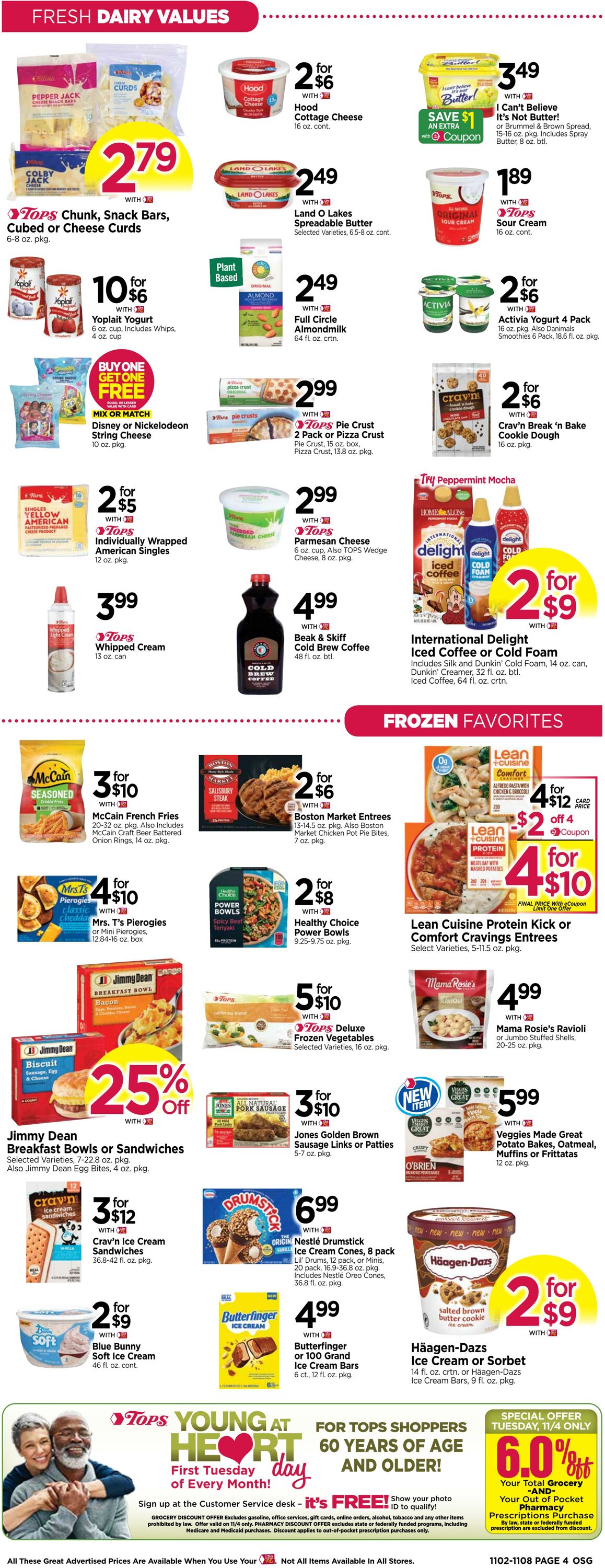 Weekly ad Tops Friendly Markets 11/02/2025 - 11/08/2025