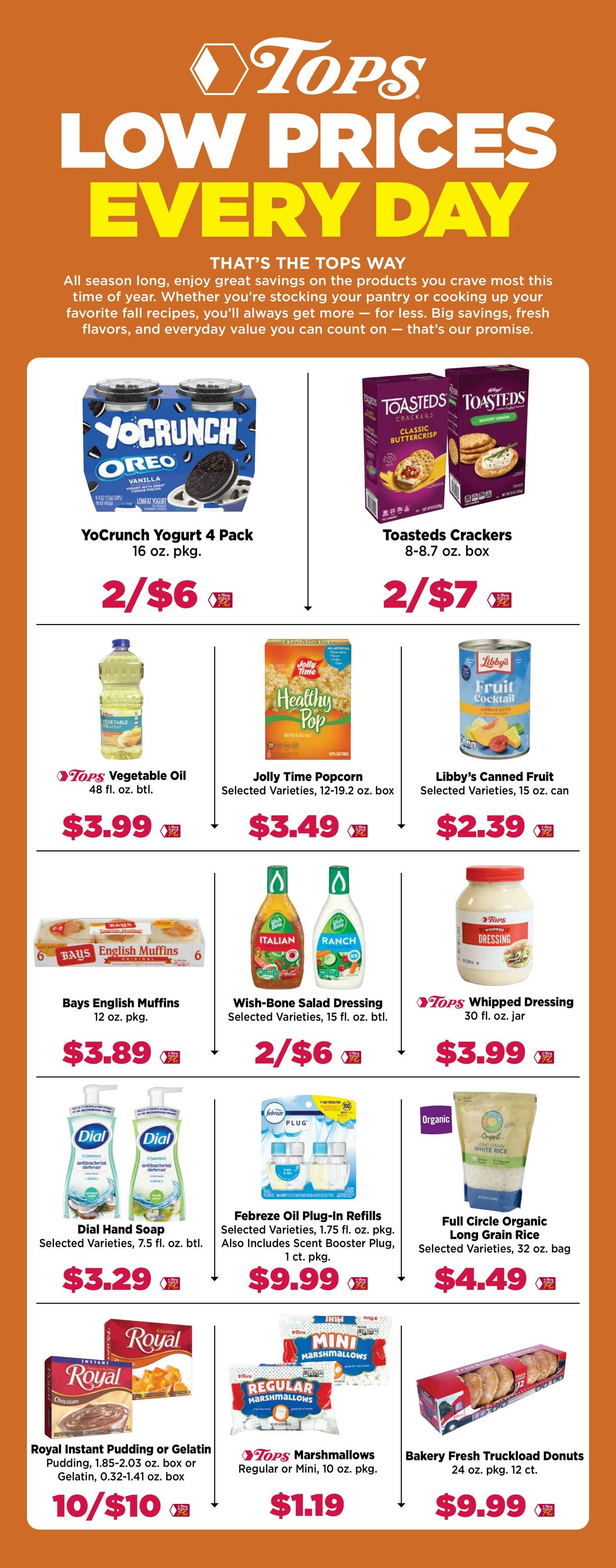 Weekly ad Tops Friendly Markets 11/02/2025 - 11/08/2025
