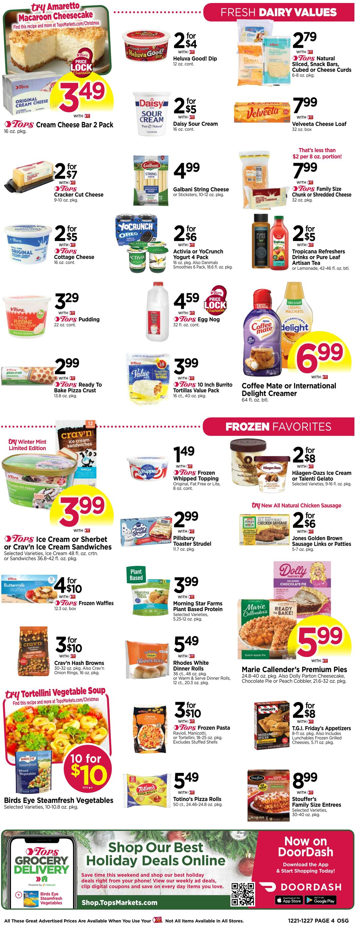 Weekly ad Tops Friendly Markets 12/21/2025 - 12/27/2025