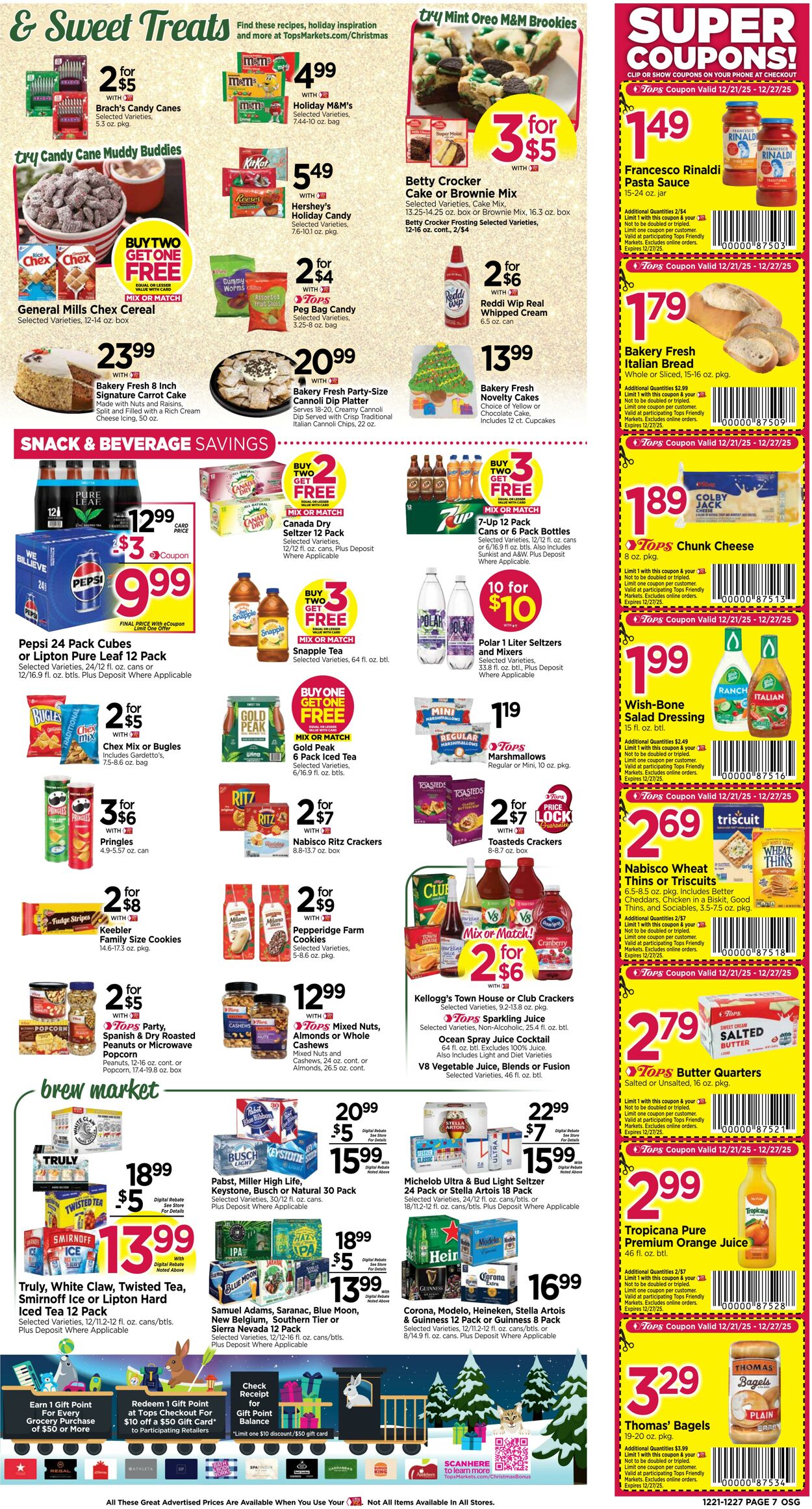 Weekly ad Tops Friendly Markets 12/21/2025 - 12/27/2025