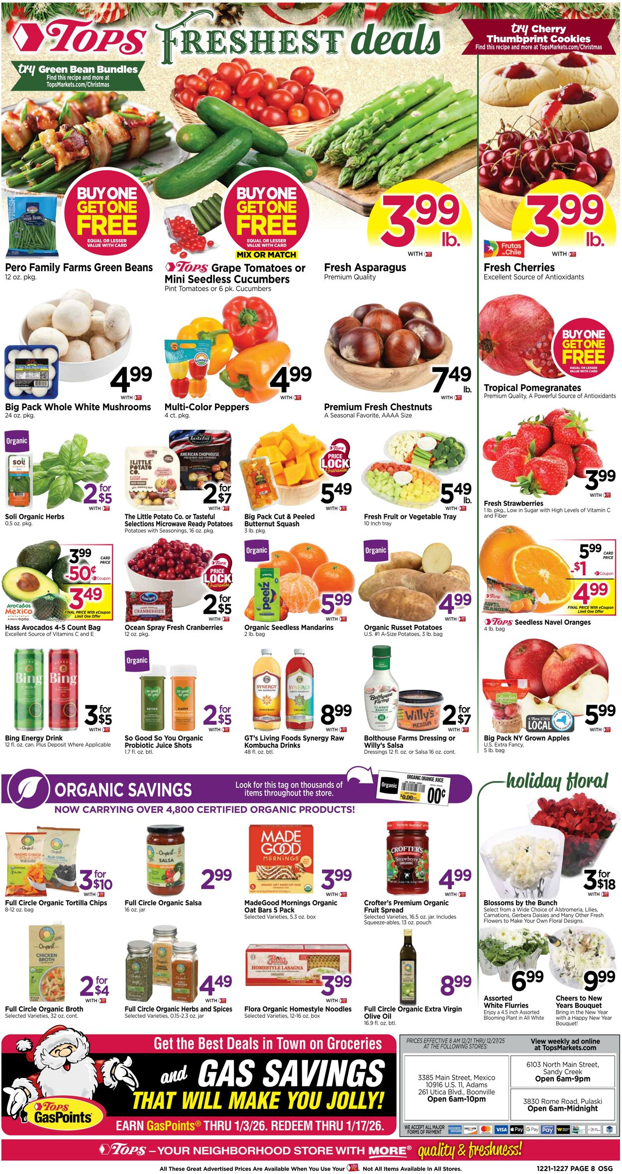 Weekly ad Tops Friendly Markets 12/21/2025 - 12/27/2025